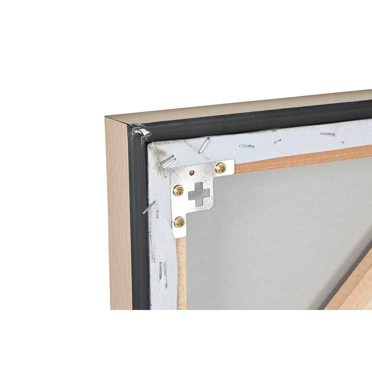 Lienzo Home ESPRIT Poliestireno Lienzo 100 x 3,5 x 100 cm