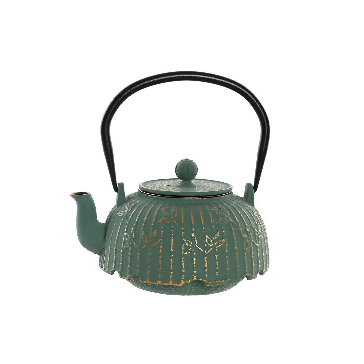 Tetera Home ESPRIT Verde Bambú Acero Inoxidable Hierro 1 L