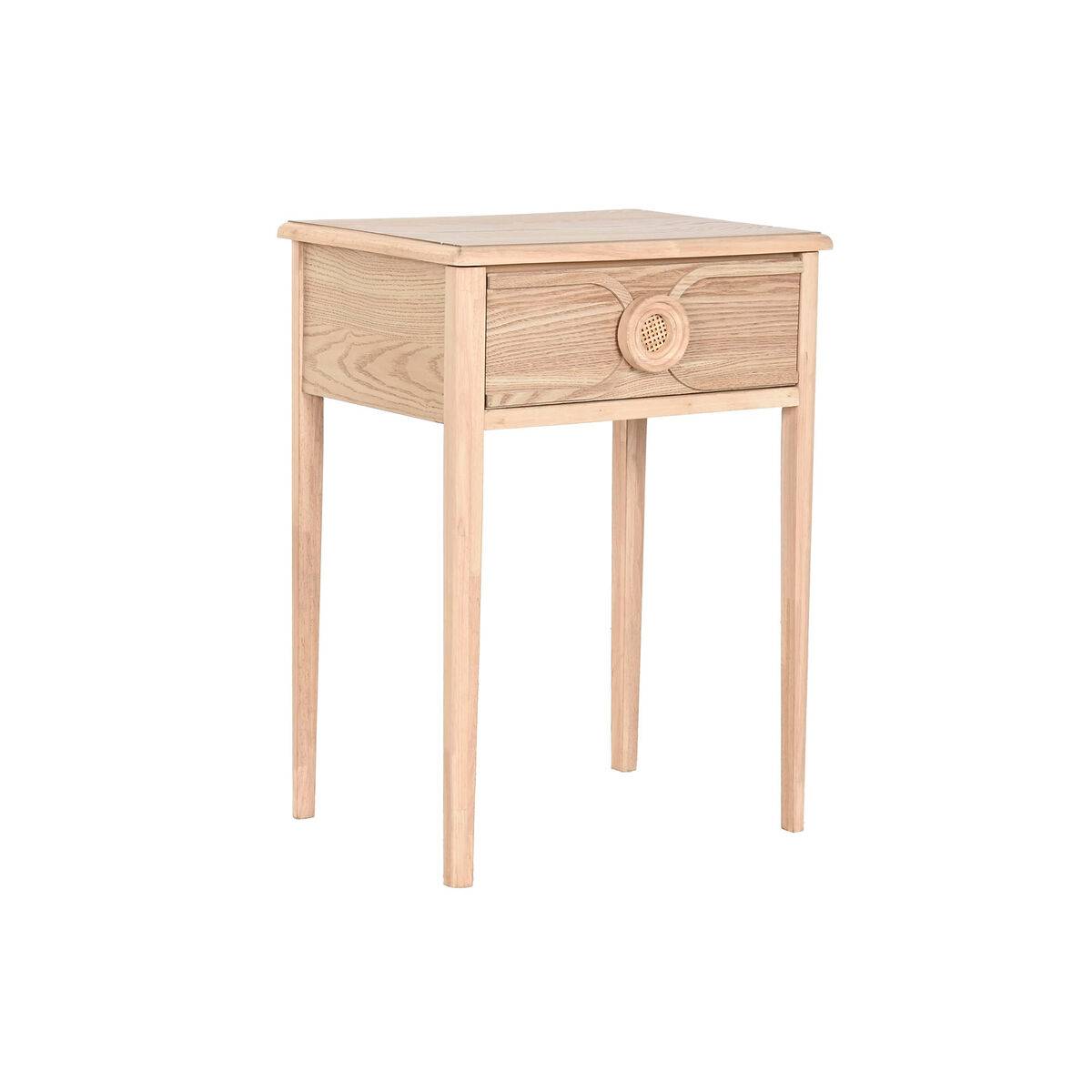 Mesita de Noche Home ESPRIT Natural 48 x 35 x 65 cm