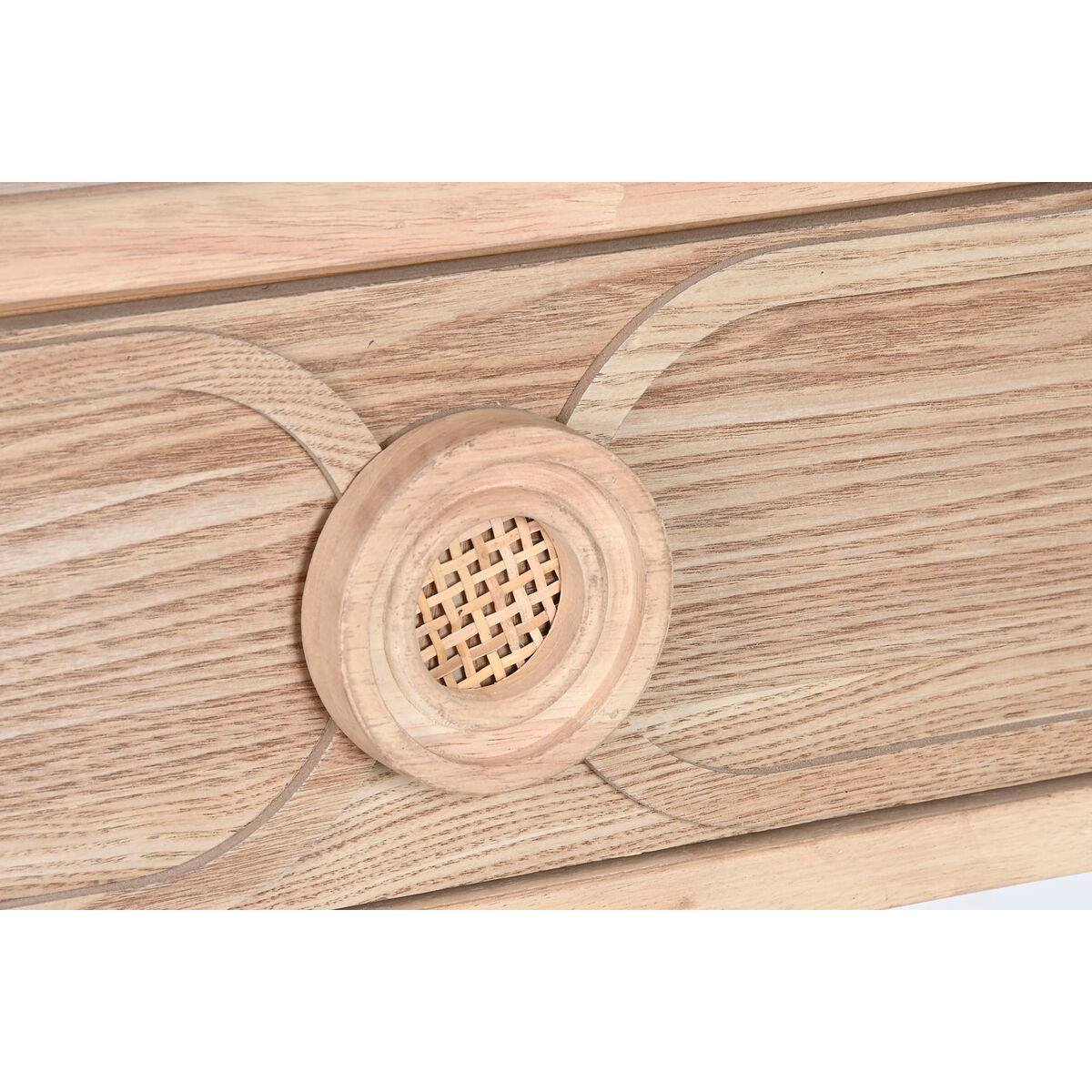 Mesita de Noche Home ESPRIT Natural 48 x 35 x 65 cm