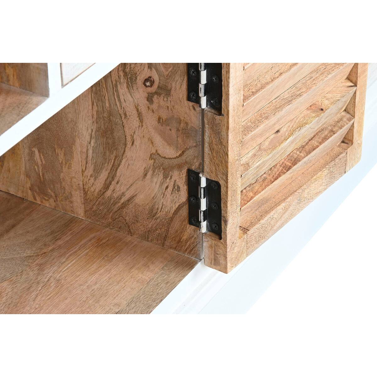 Cajonera Home ESPRIT Blanco Desgastado 115 x 40 x 80 cm
