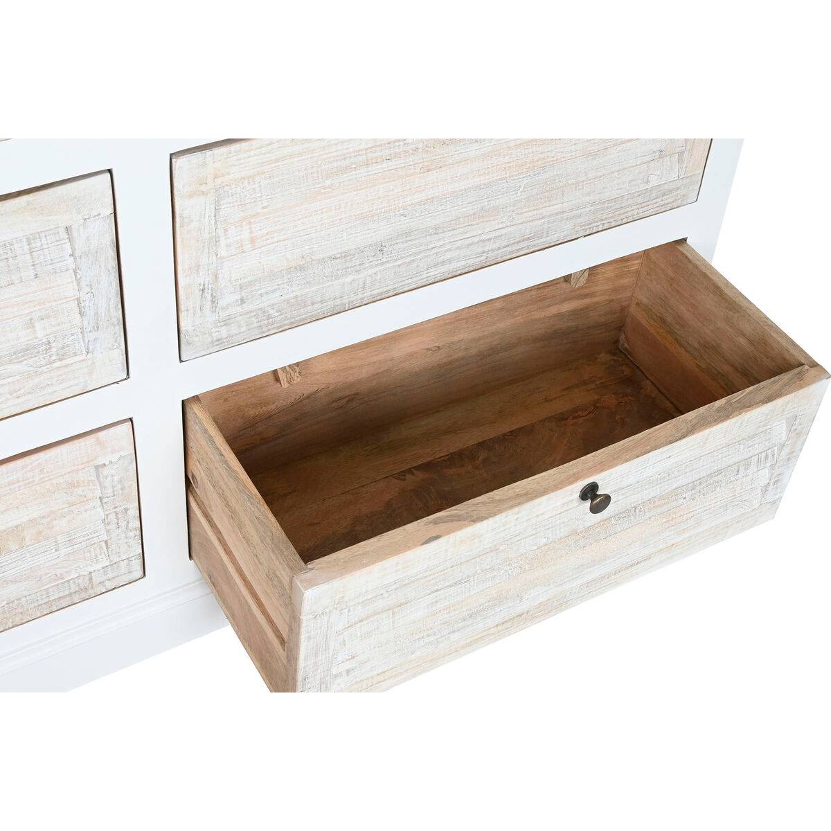 Cómoda Home ESPRIT Blanco Natural 150 x 40 x 100 cm