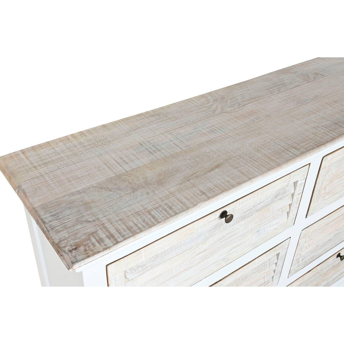 Cómoda Home ESPRIT Blanco Natural 150 x 40 x 100 cm