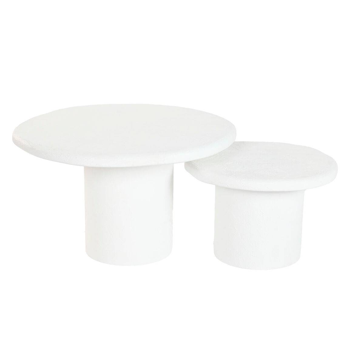 Juego de 2 mesas Home ESPRIT 75 x 75 x 35 cm