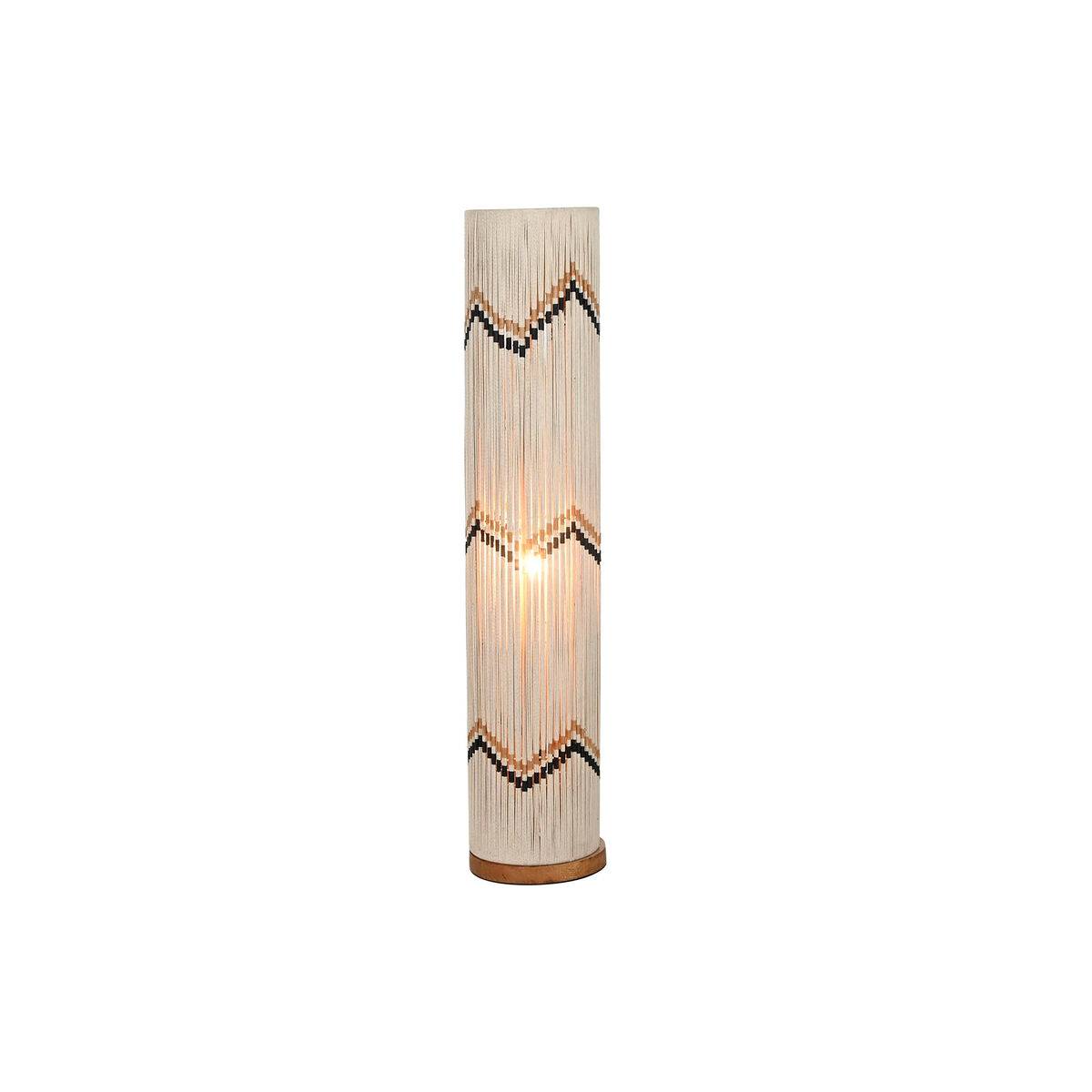 Lámpara de Pie Home ESPRIT Beige Bicolor 50 W 220 V 25 x 25 x 125 cm