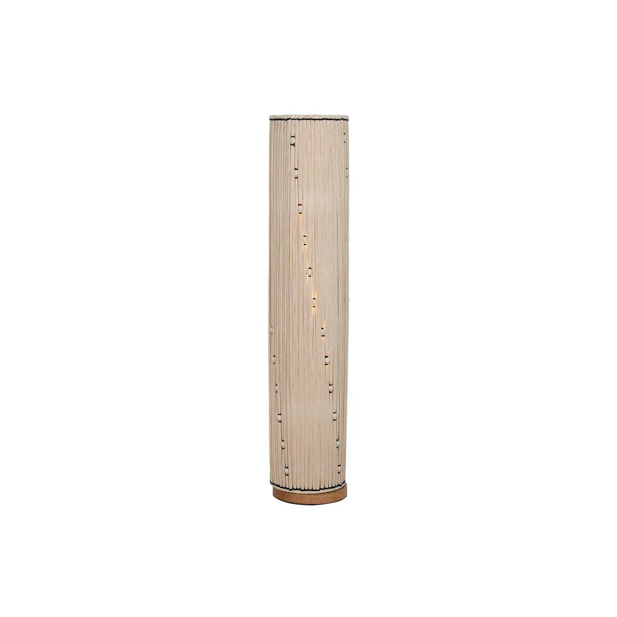 Lámpara de Pie Home ESPRIT Marrón Negro Beige 50 W 220 V 25 x 25 x 125 cm