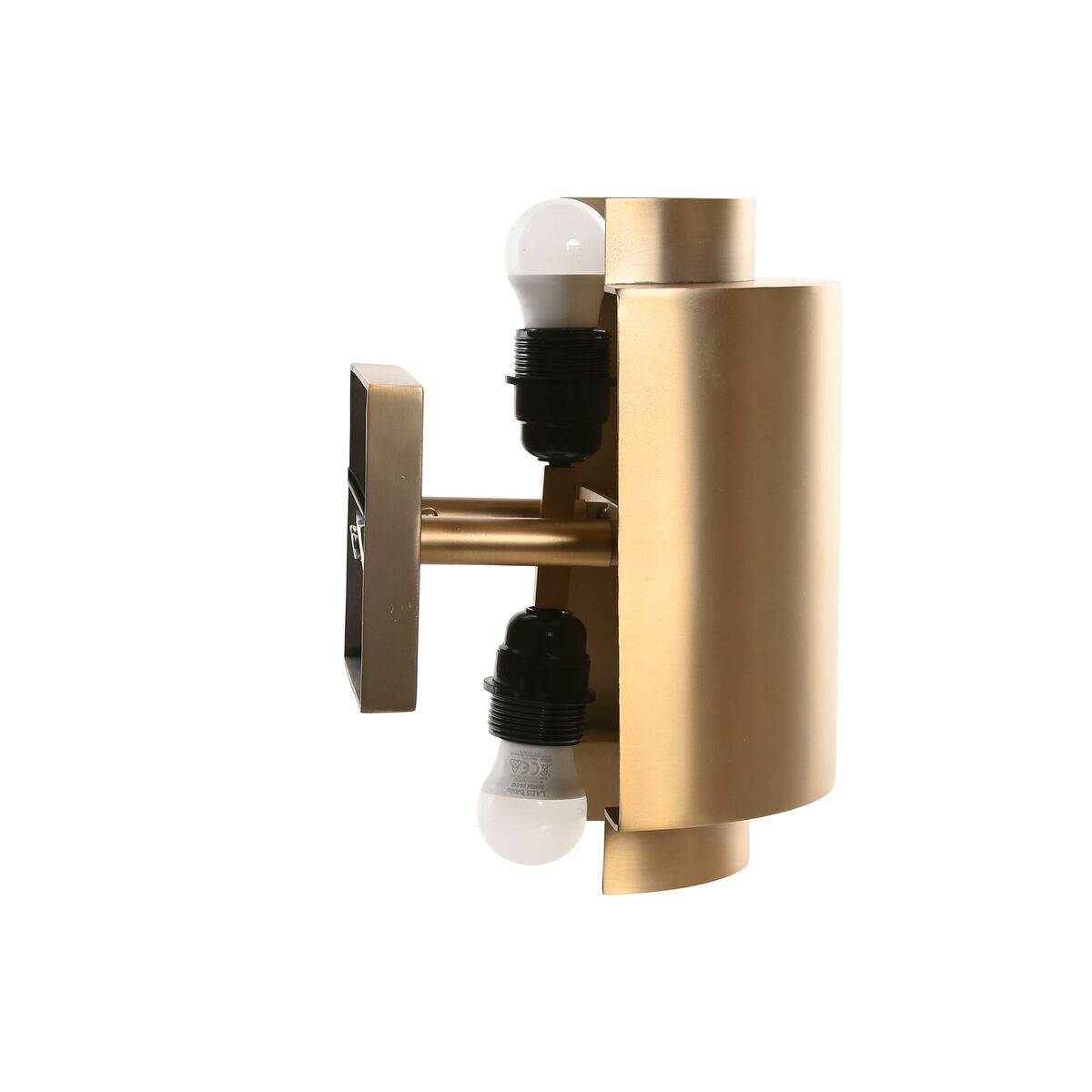 Lámpara de Pared Home ESPRIT Dorado 50 W 220 V 22 x 22 x 28 cm