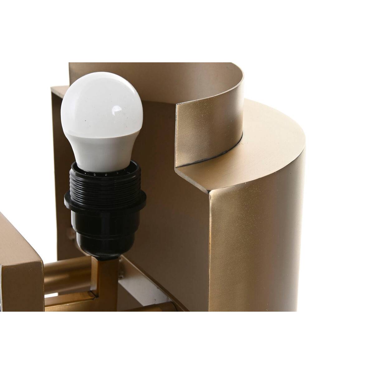 Lámpara de Pared Home ESPRIT Dorado 50 W 220 V 22 x 22 x 28 cm