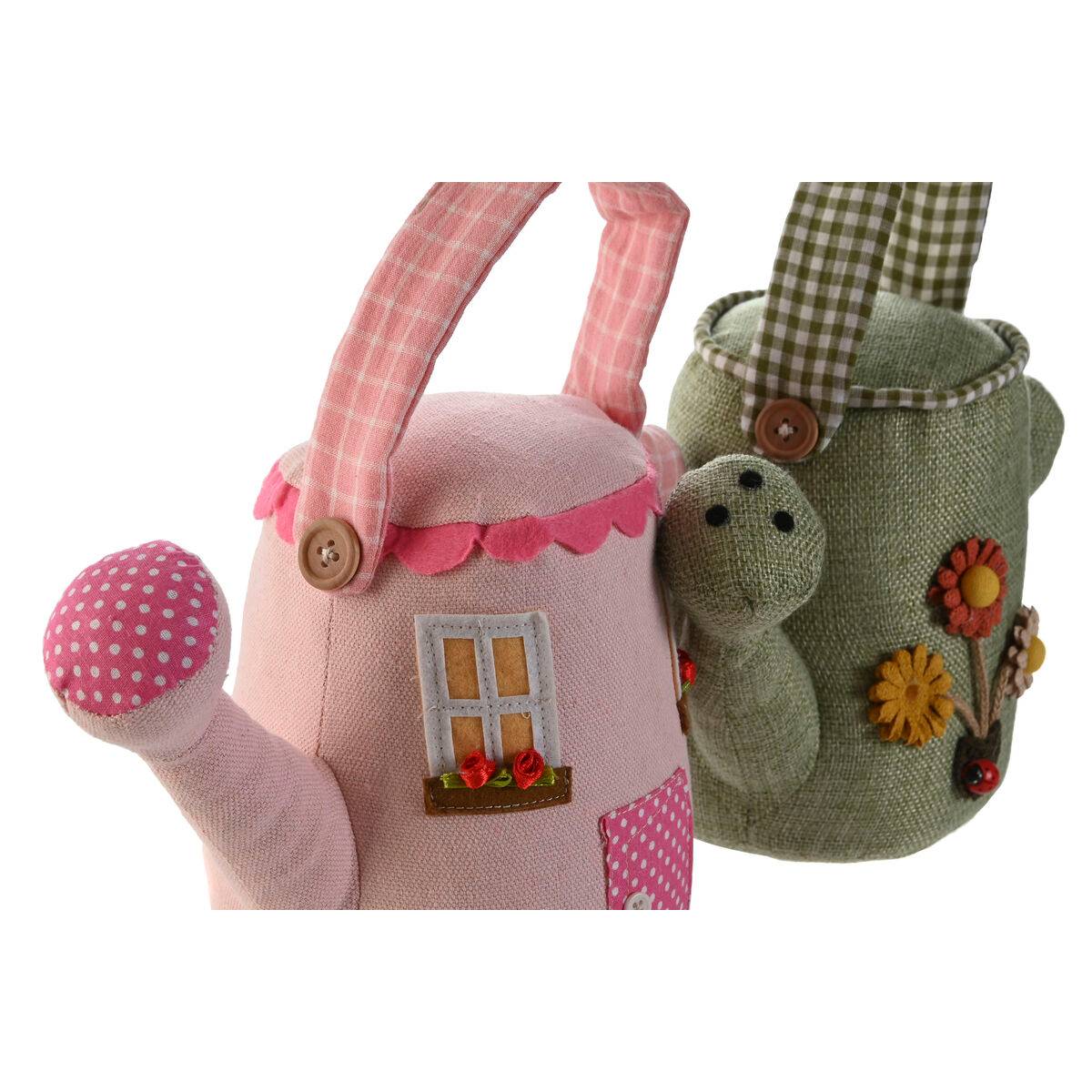 Sujetador de puerta Home ESPRIT Poliéster 26 x 13 x 25 cm (2 Unidades)