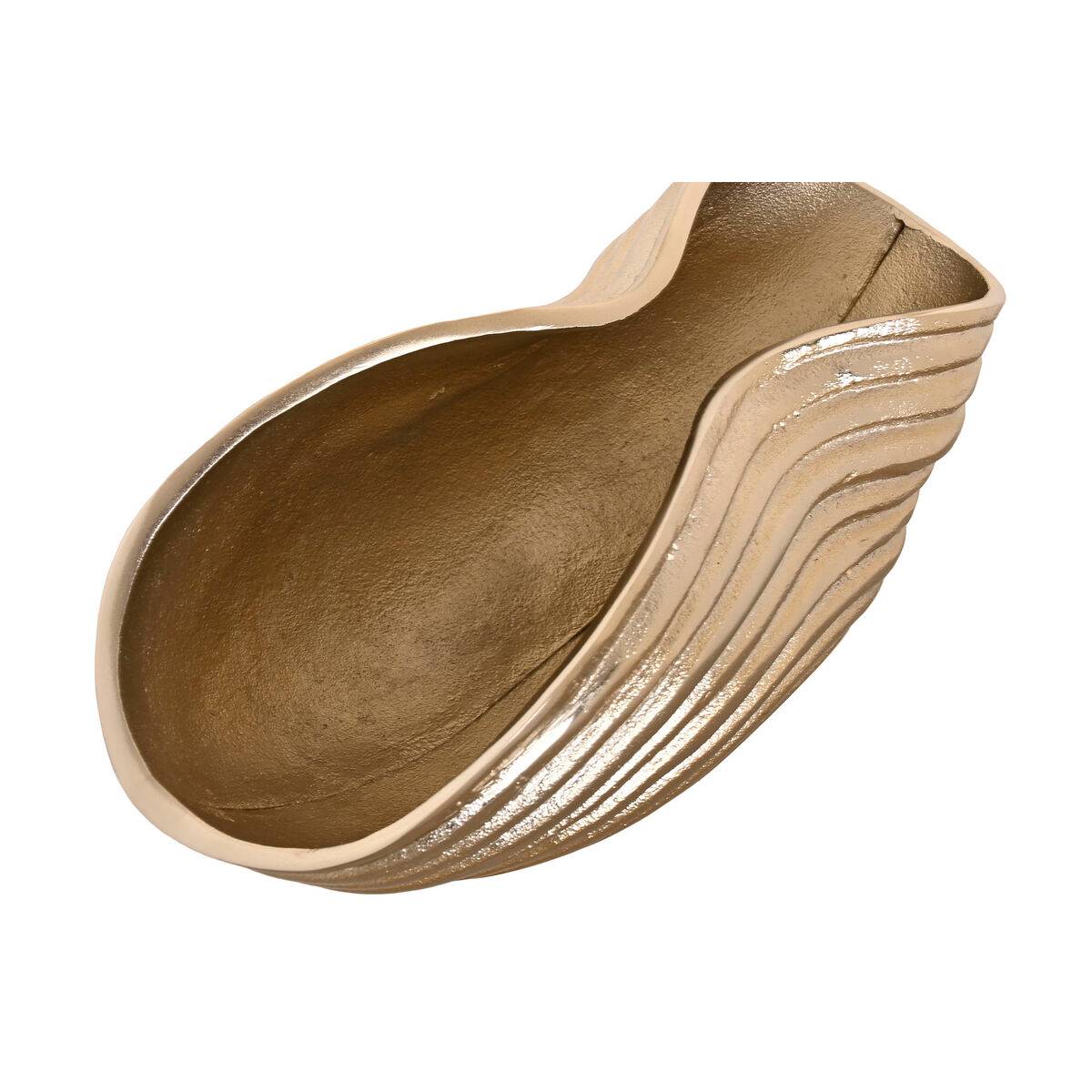 Centro de Mesa Home ESPRIT Dorado Aluminio 30 x 16 x 14 cm