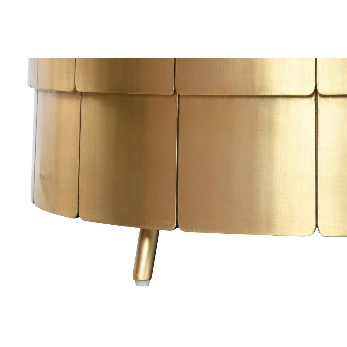 Mesa de Centro Home ESPRIT Dorado 90 x 90 x 45 cm
