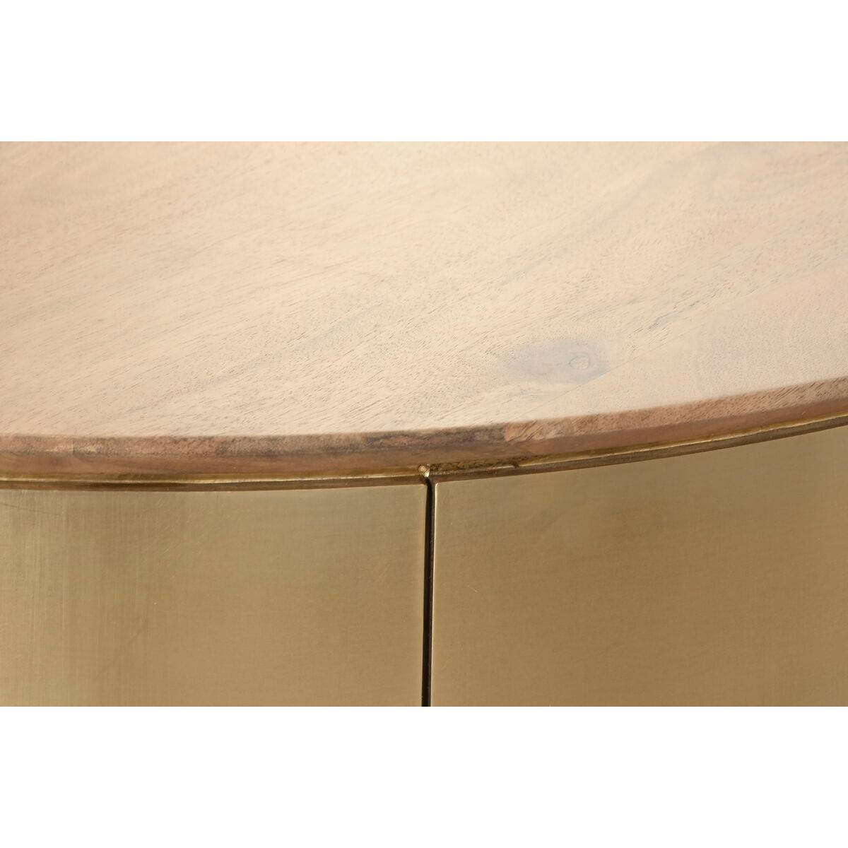 Mesa de Centro Home ESPRIT Dorado 90 x 90 x 45 cm
