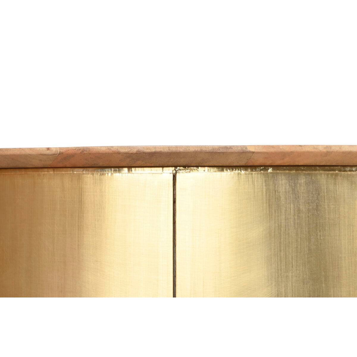 Mesa de Centro Home ESPRIT Dorado 90 x 90 x 45 cm