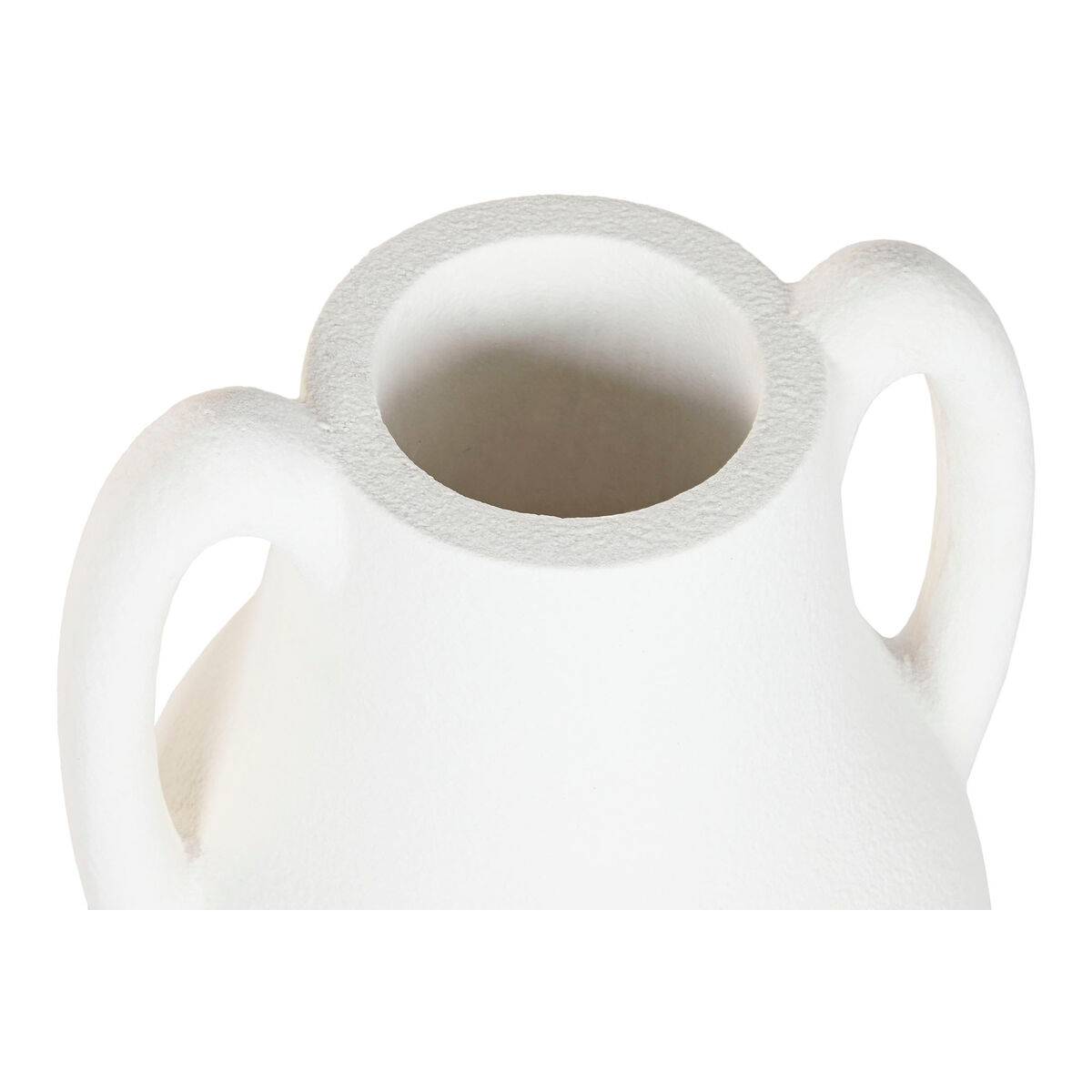 Jarrón Home ESPRIT Beige Fibra 38 x 38 x 90 cm