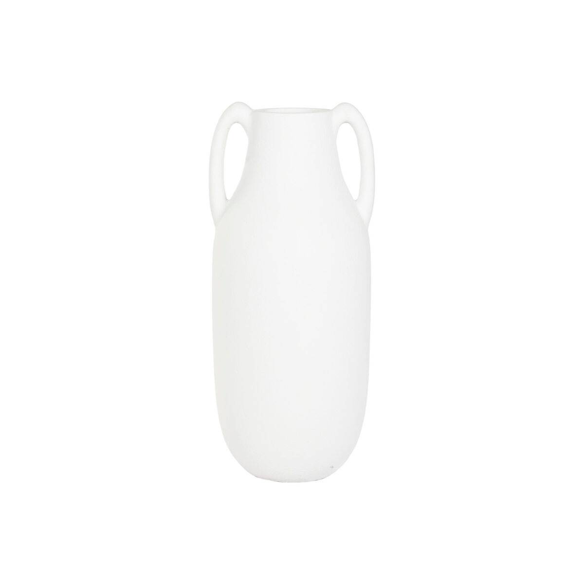 Jarrón Home ESPRIT Beige Fibra 38 x 38 x 90 cm