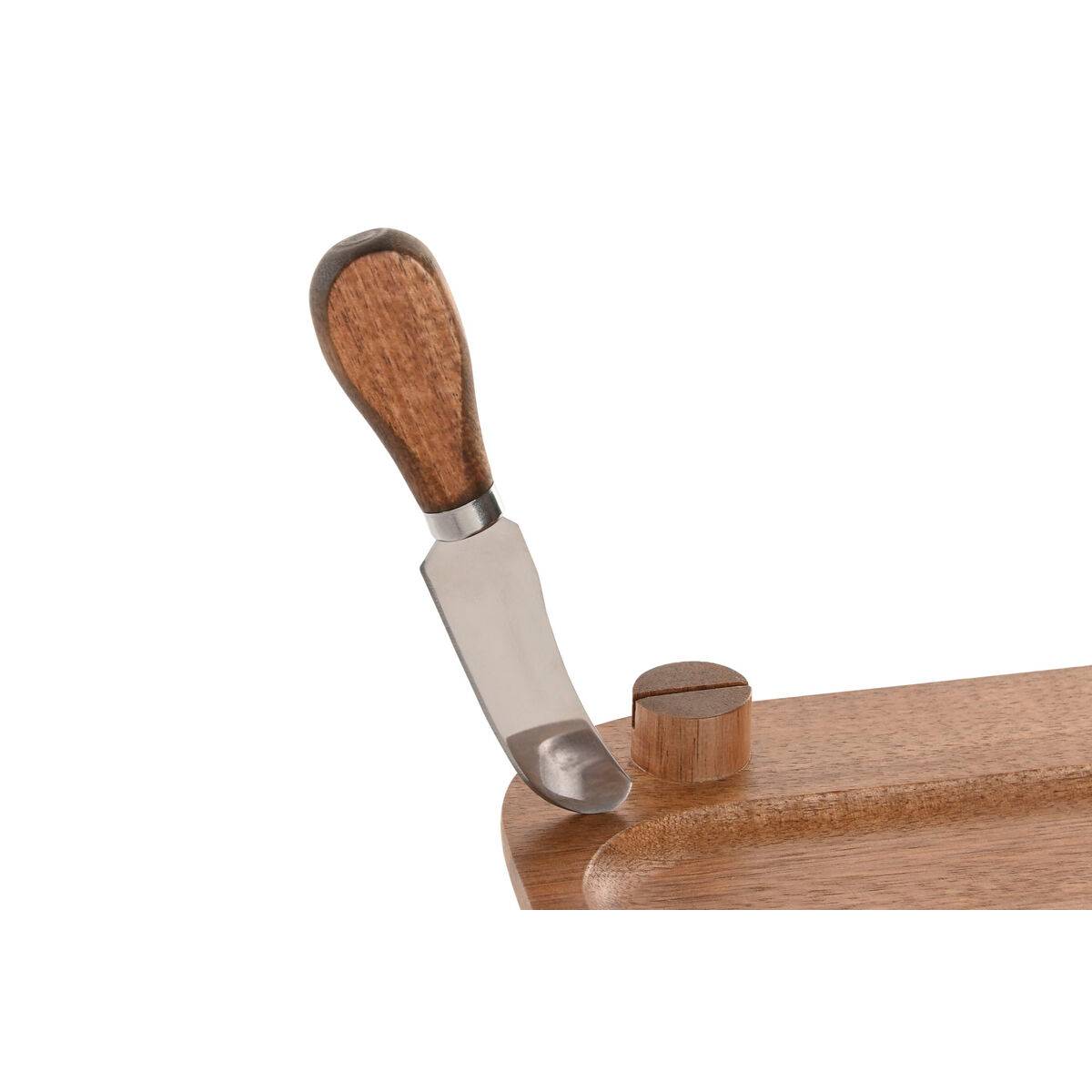 Tabla para cortar queso Home ESPRIT Natural 19,5 x 15 x 3 cm