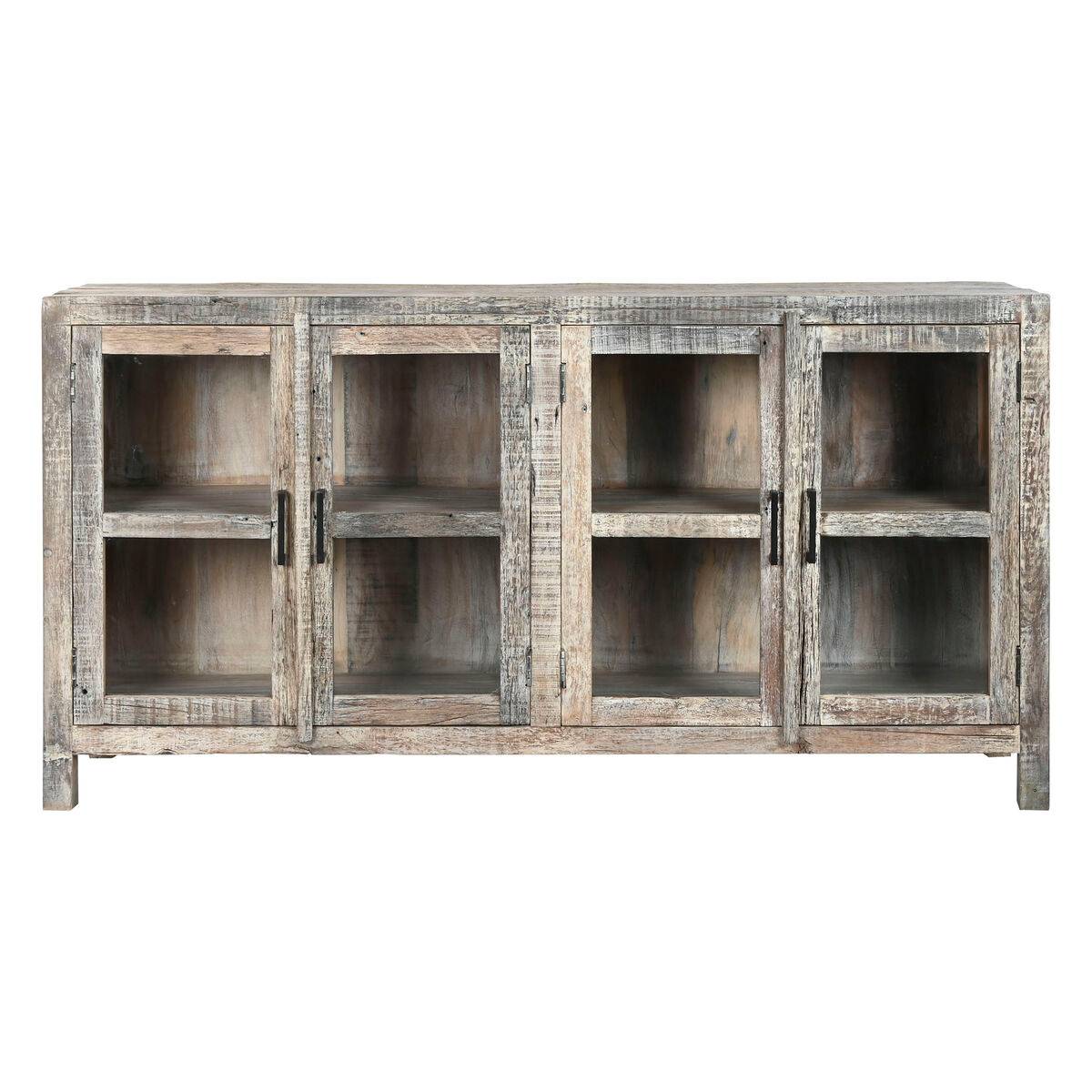 Aparador Home ESPRIT Blanco Marrón Madera Reciclada 170 x 40 x 90 cm