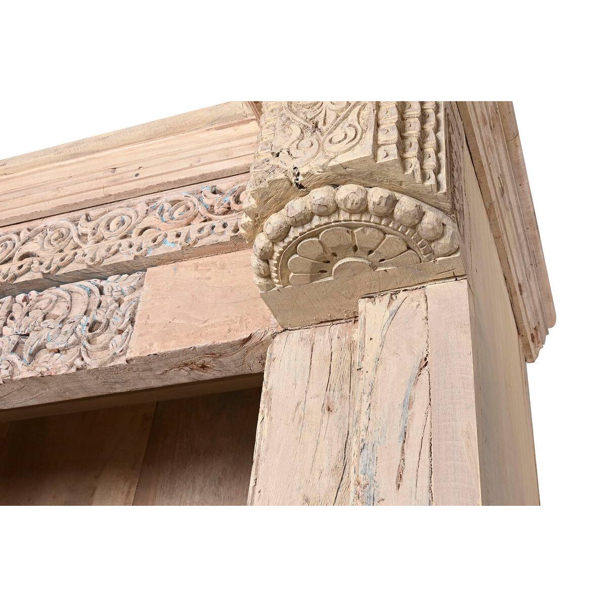 Estantería Home ESPRIT Natural madera de teca 150 x 60 x 210 cm