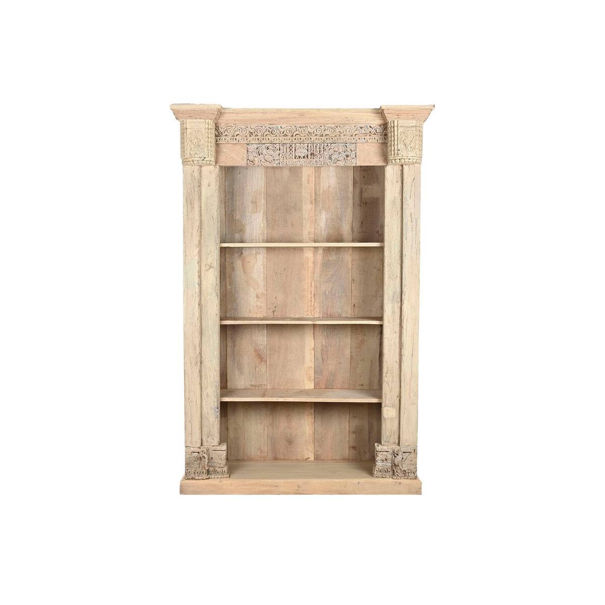 Estantería Home ESPRIT Natural madera de teca 150 x 60 x 210 cm