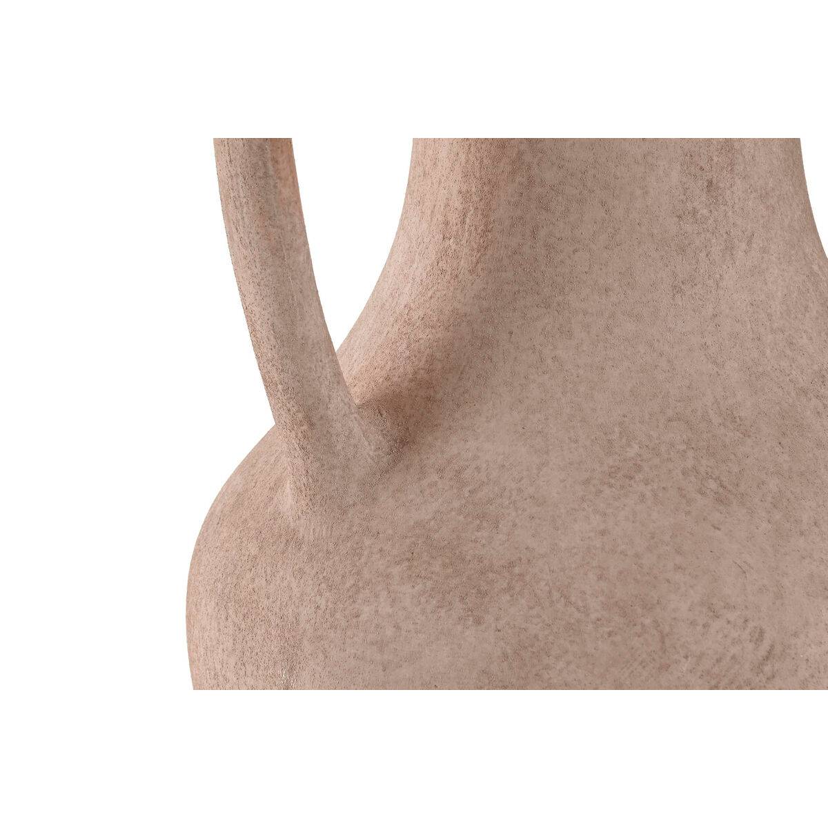 Jarrón Home ESPRIT Beige Cerámica