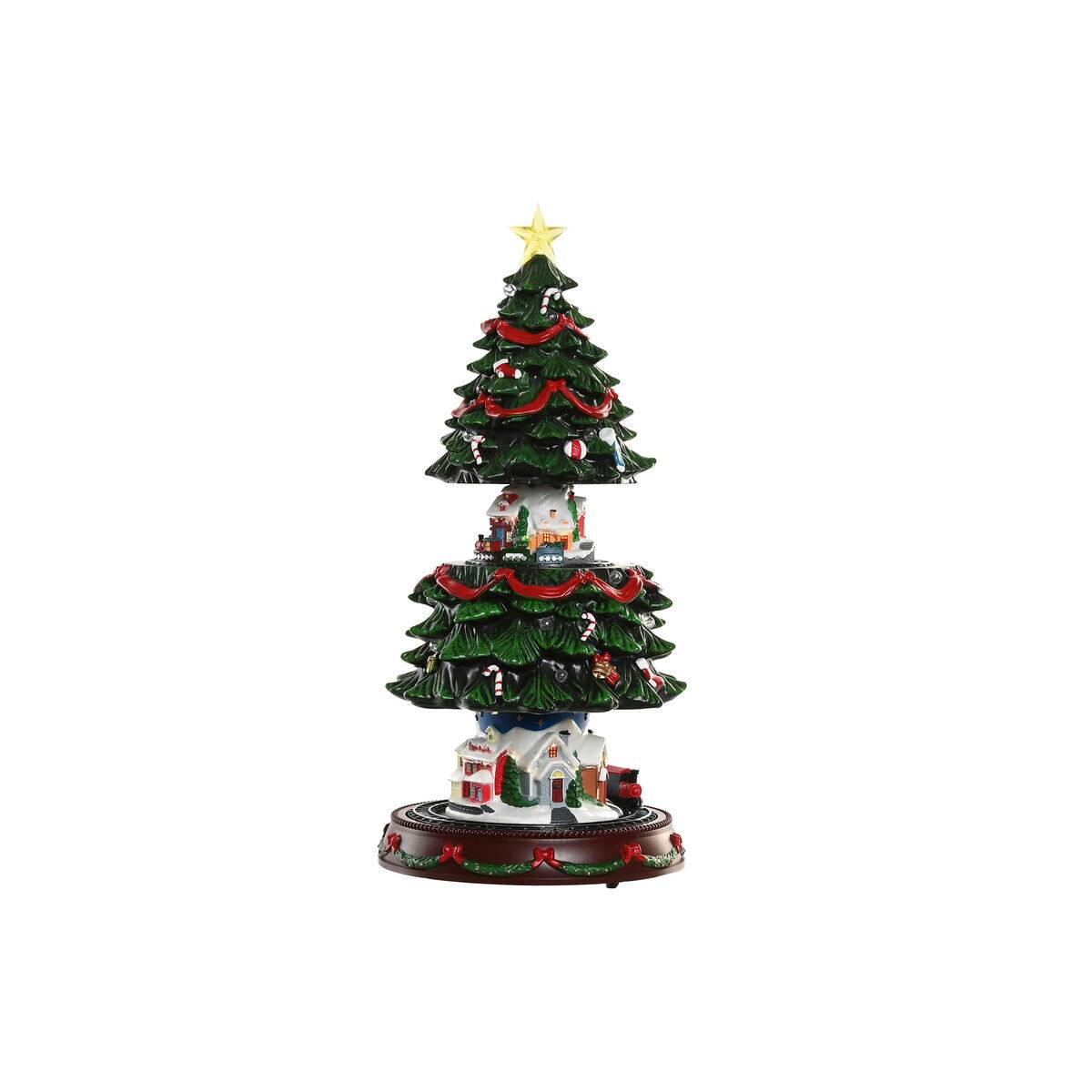 Árbol de Navidad Home ESPRIT Multicolor Polipropileno Musical
