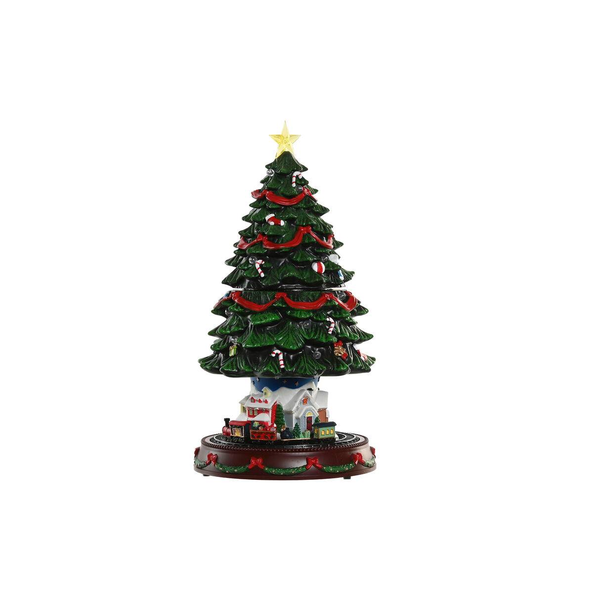 Árbol de Navidad Home ESPRIT Multicolor Polipropileno Musical
