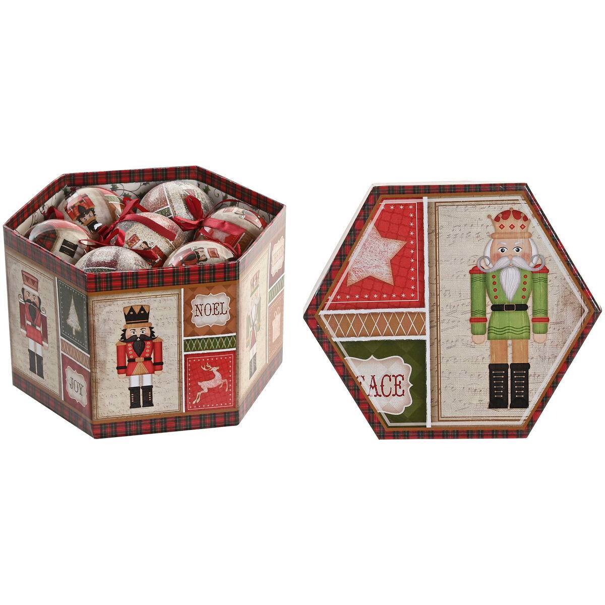 Bolas de Navidad Home ESPRIT Multicolor PVC (14 Piezas)