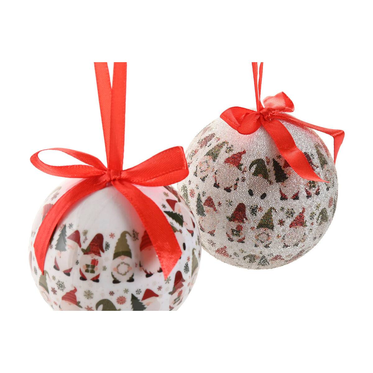Bolas de Navidad Home ESPRIT Multicolor PVC (14 Piezas)