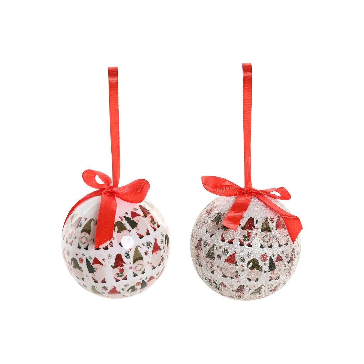 Bolas de Navidad Home ESPRIT Multicolor PVC (14 Piezas)