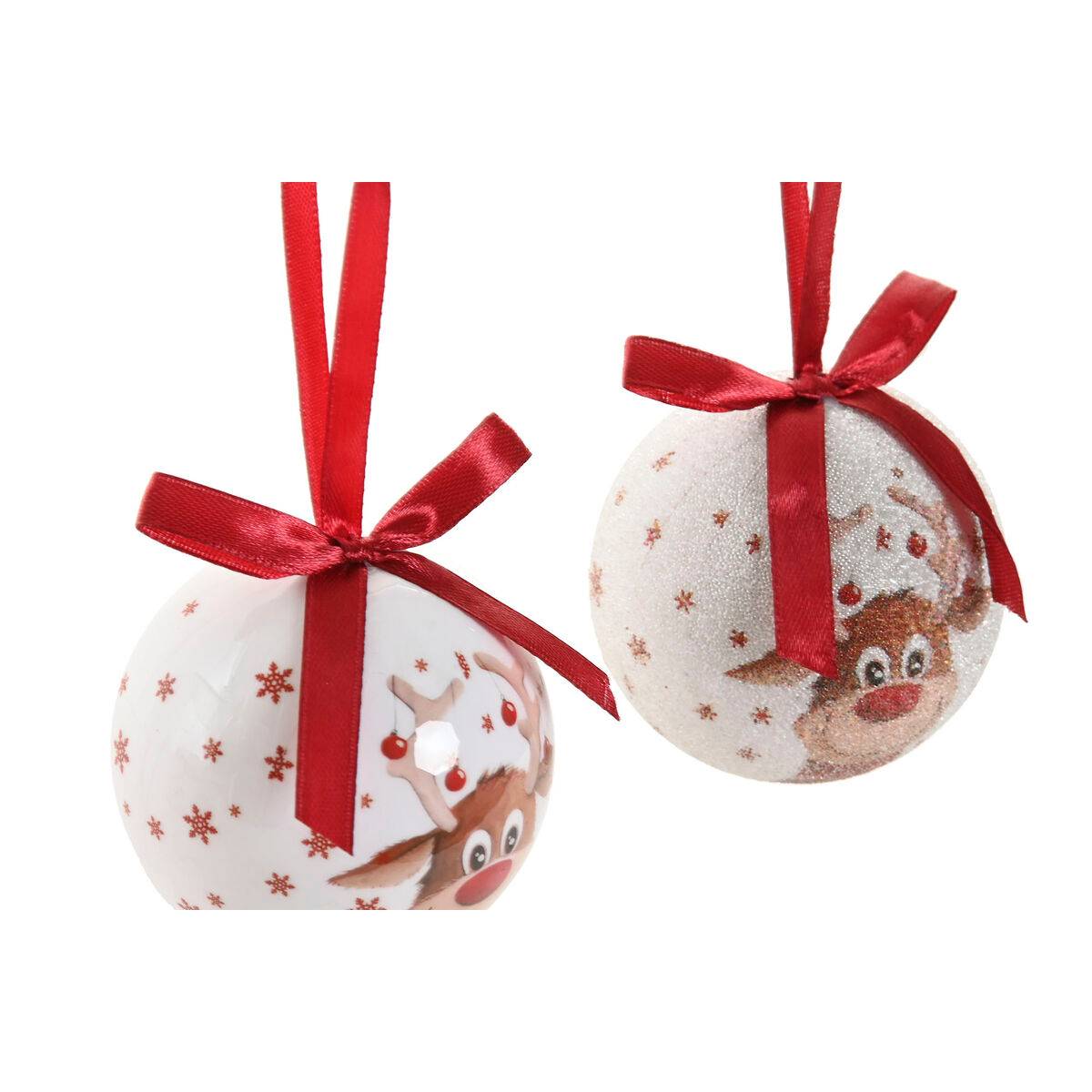 Bolas de Navidad Home ESPRIT Multicolor PVC (14 Piezas)