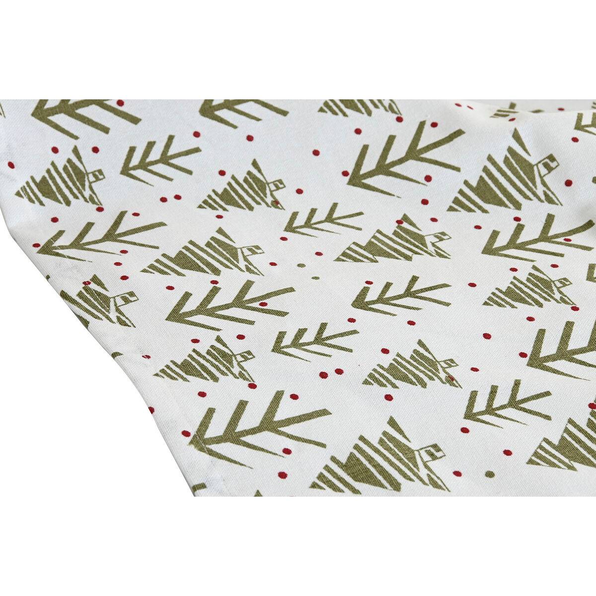 Camino de Mesa Home ESPRIT Blanco Verde Beige 50 x 150 x 0,2 cm