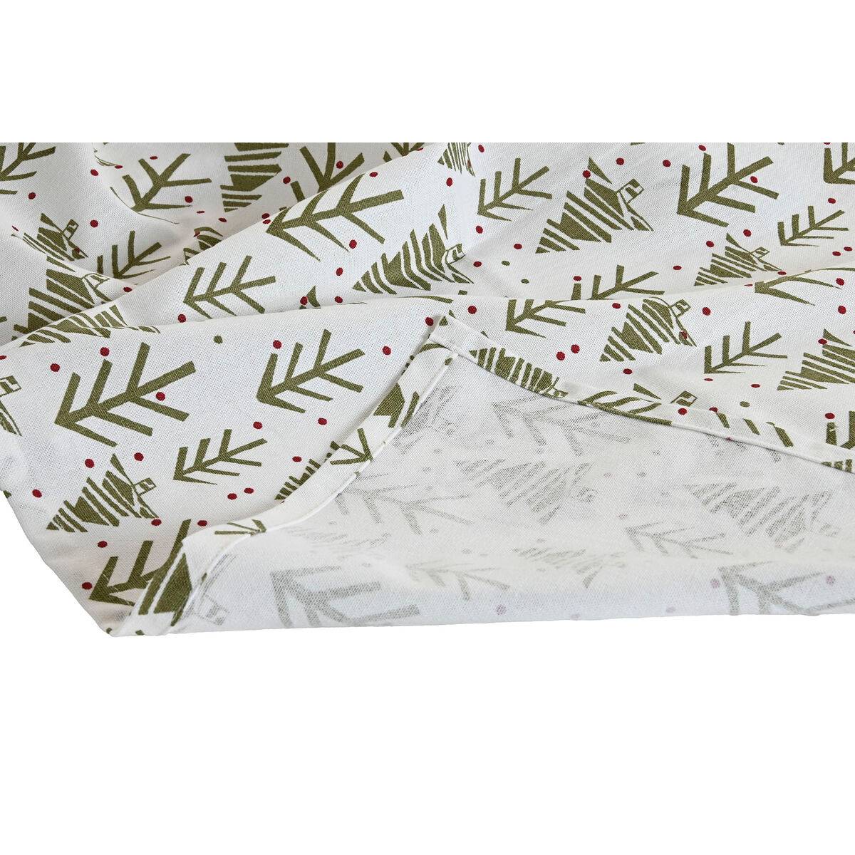 Camino de Mesa Home ESPRIT Blanco Verde Beige 50 x 150 x 0,2 cm