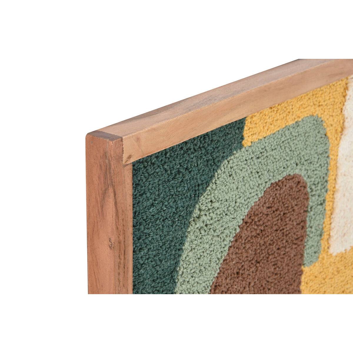 Cuadro Home ESPRIT Algodón Madera de acacia 75 x 3 x 105 cm