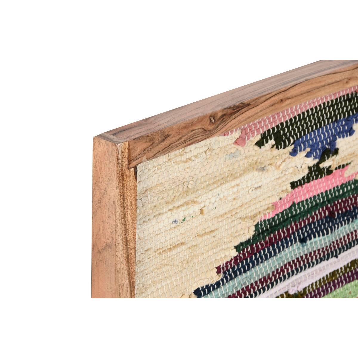 Cuadro Home ESPRIT Algodón Madera de acacia 60 x 3 x 90 cm (2 Unidades)