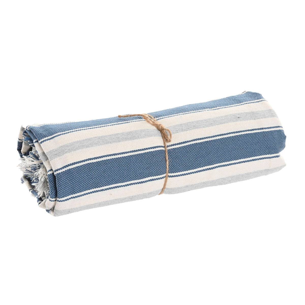 Cubrecamas Home ESPRIT Azul Gris