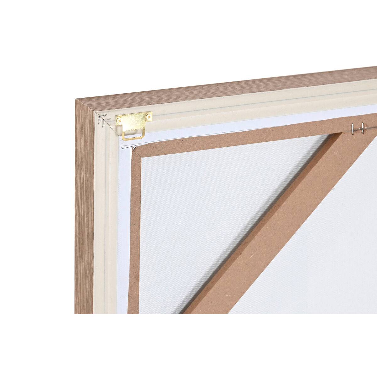 Lienzo Home ESPRIT Poliestireno Lienzo 80 x 3,8 x 80 cm