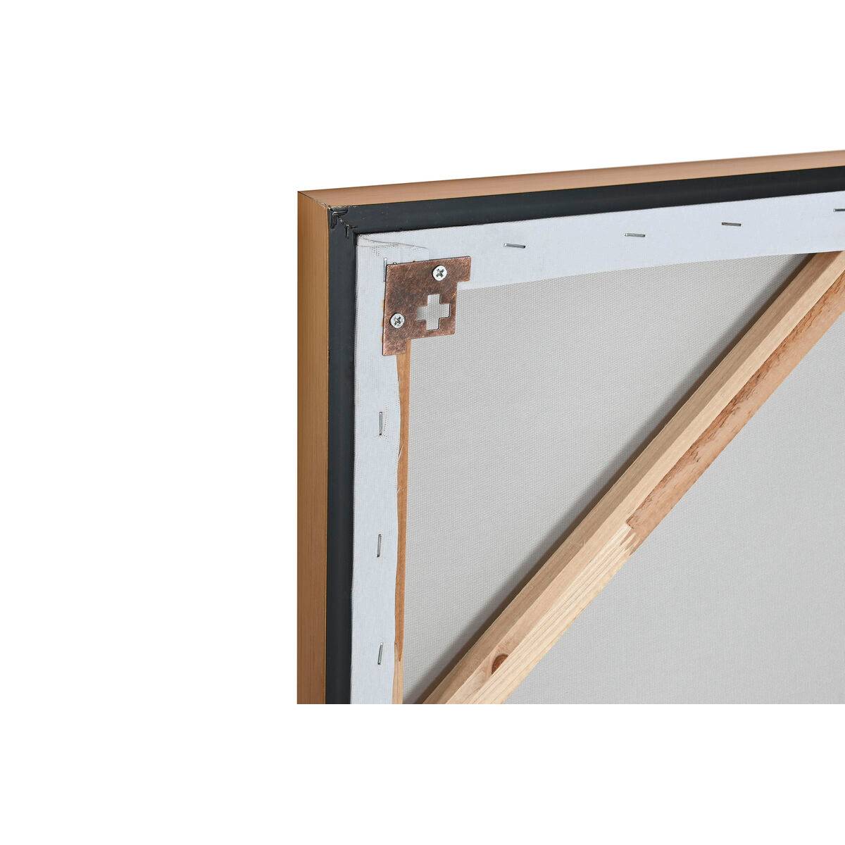 Lienzo Home ESPRIT Poliestireno Lienzo 100 x 3,5 x 100 cm