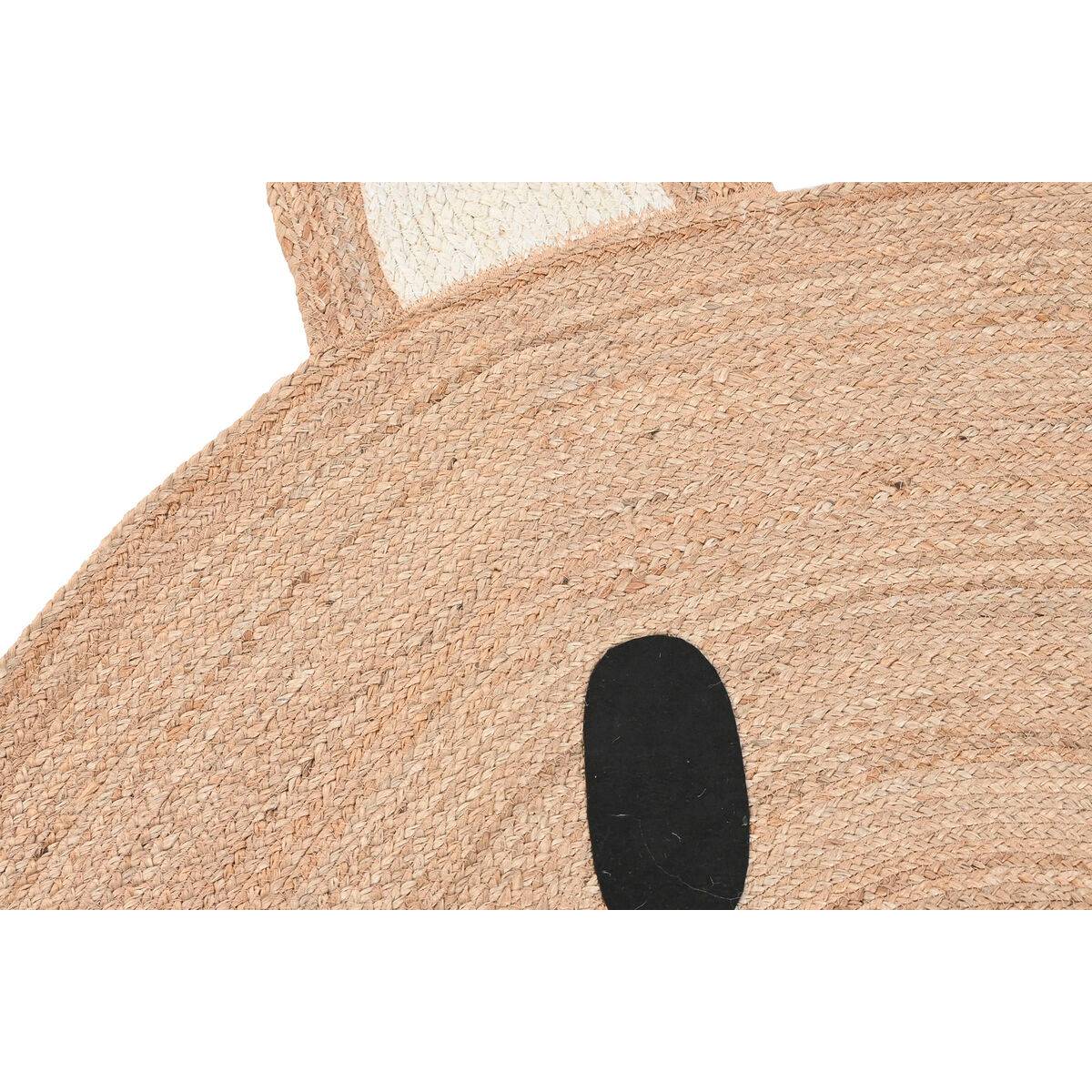 Alfombra Infantil Home ESPRIT Infantil Oso 120 x 120 x 1 cm
