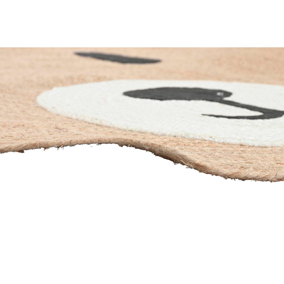 Alfombra Infantil Home ESPRIT Infantil Oso 120 x 120 x 1 cm