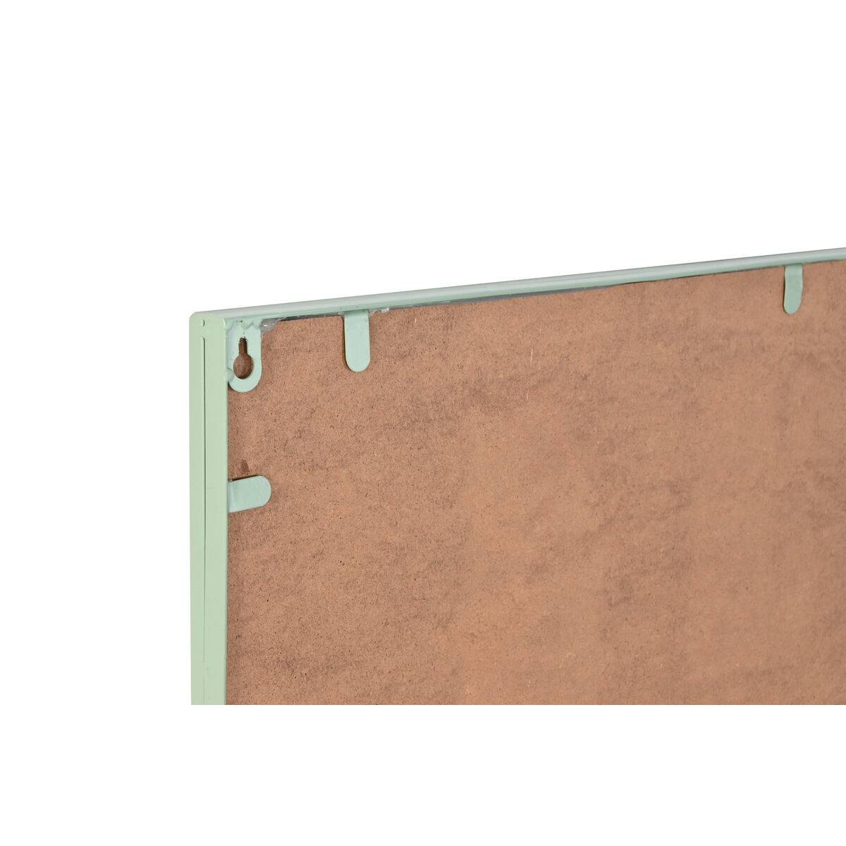Espejo de pared Home ESPRIT Verde Ventana Scandi 122 x 2 x 122 cm