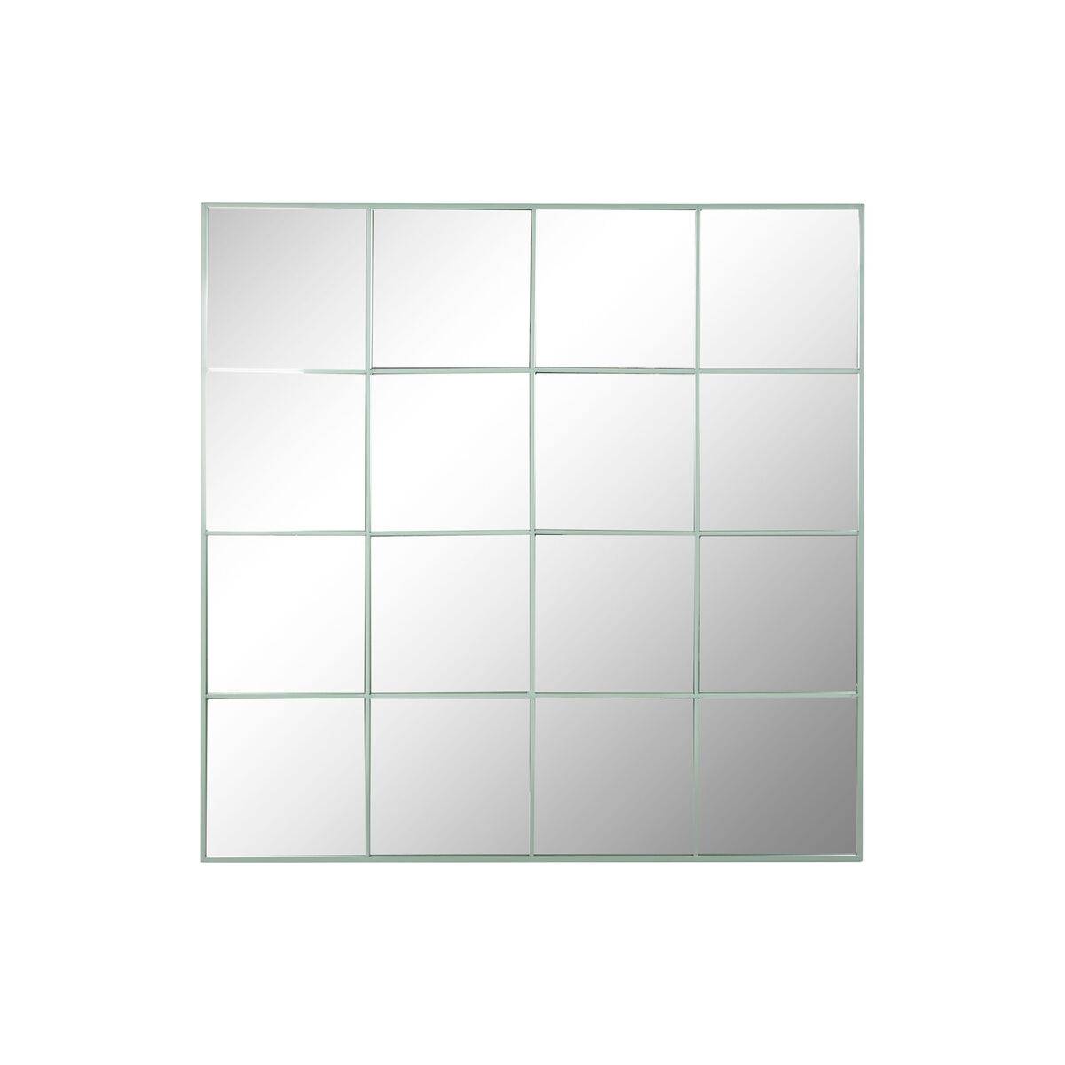 Espejo de pared Home ESPRIT Verde Ventana Scandi 122 x 2 x 122 cm