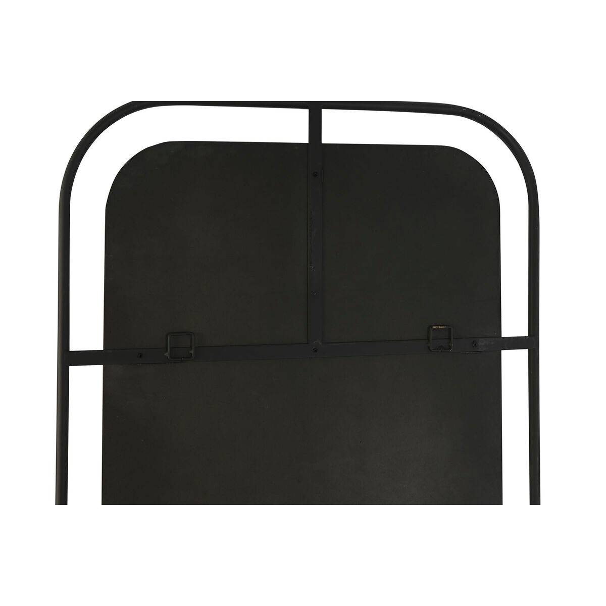 Espejo de pared Home ESPRIT Negro Dorado Moderno