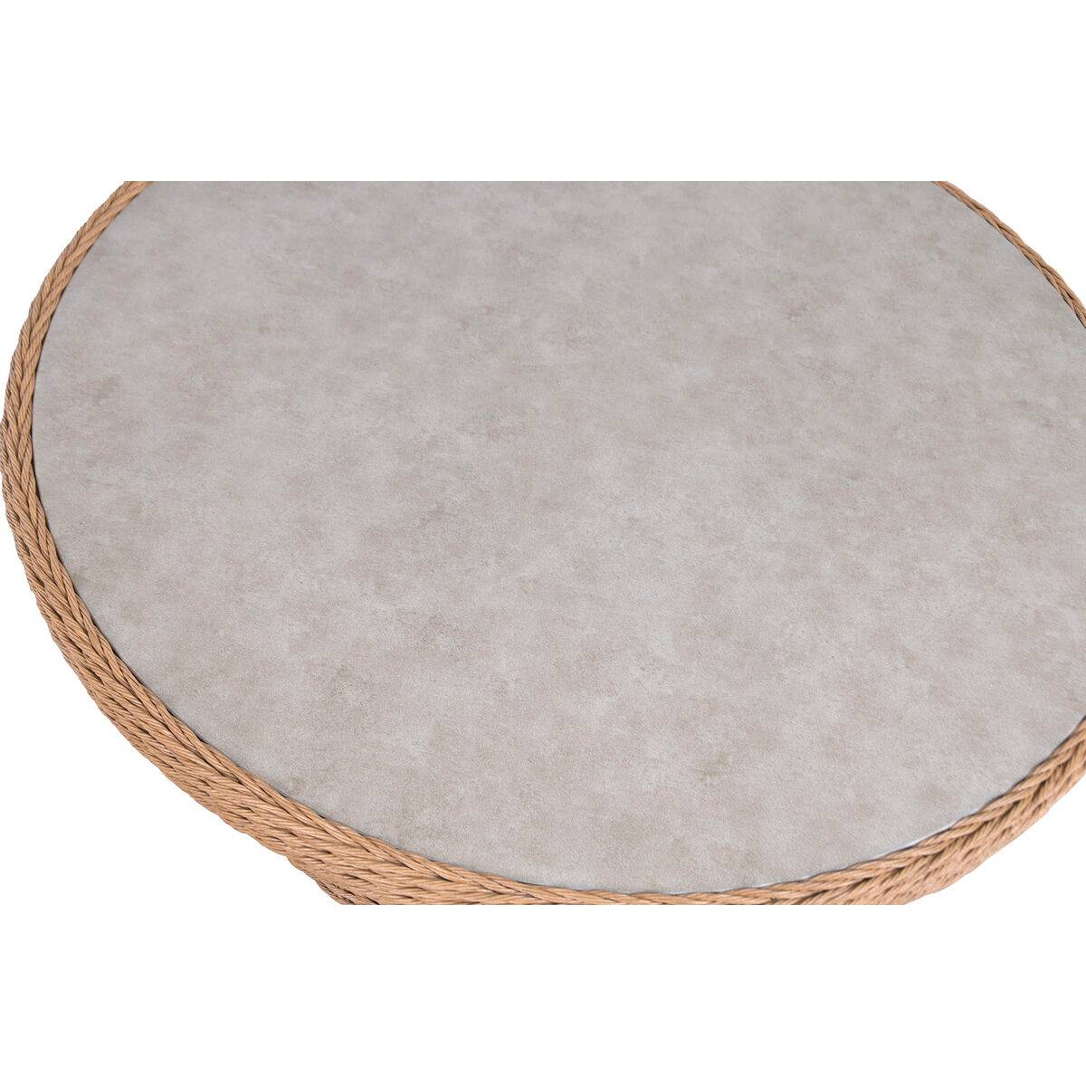 Sofá de Jardín Home ESPRIT Blanco Natural 188 X 89 X 65 CM