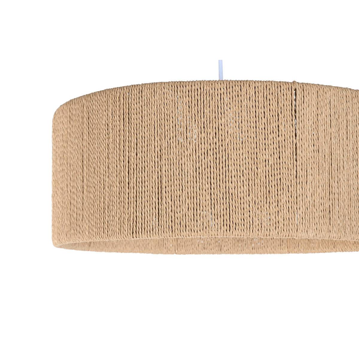 Lámpara de Techo Home ESPRIT Marrón Cuerda 50 W
