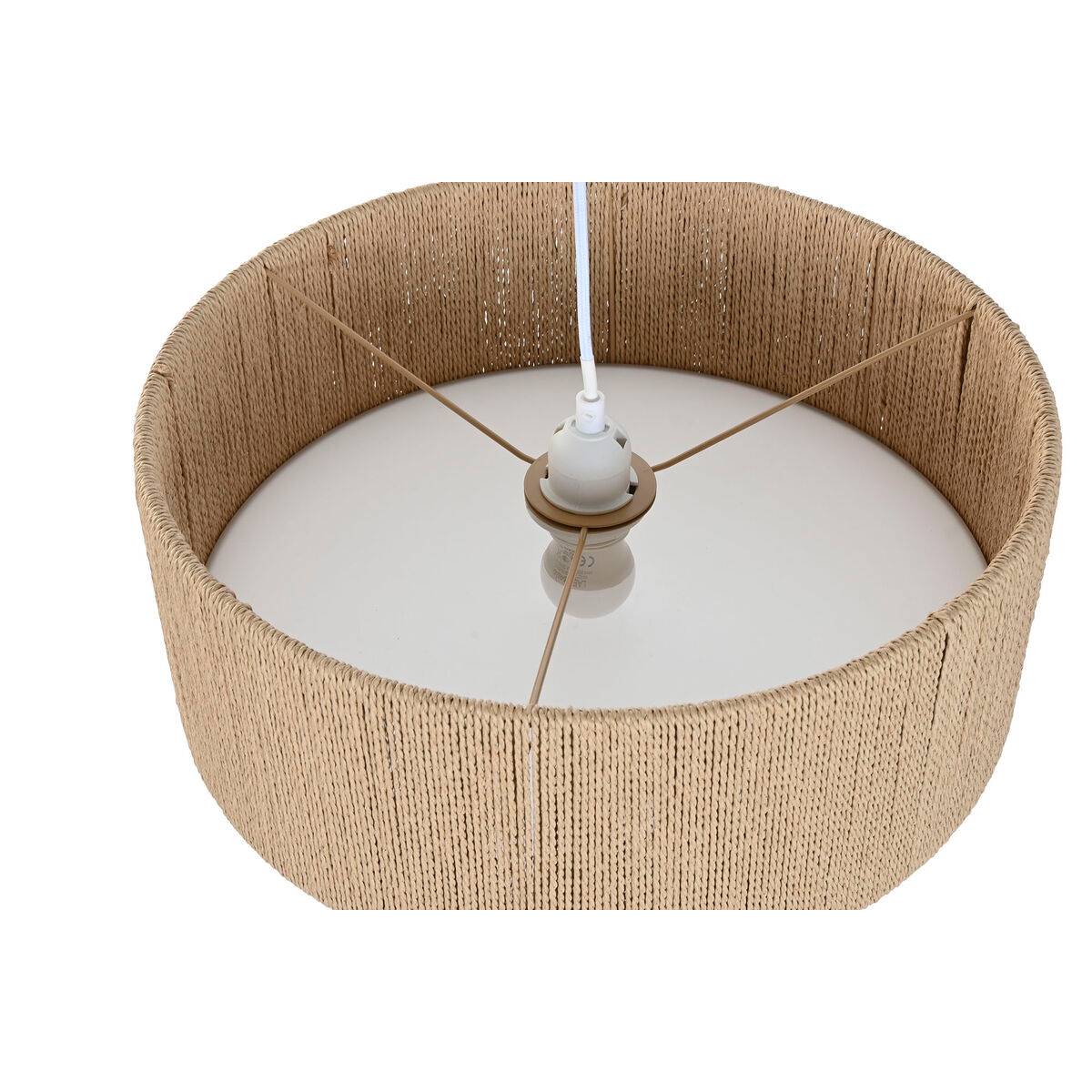 Lámpara de Techo Home ESPRIT Marrón Cuerda 50 W