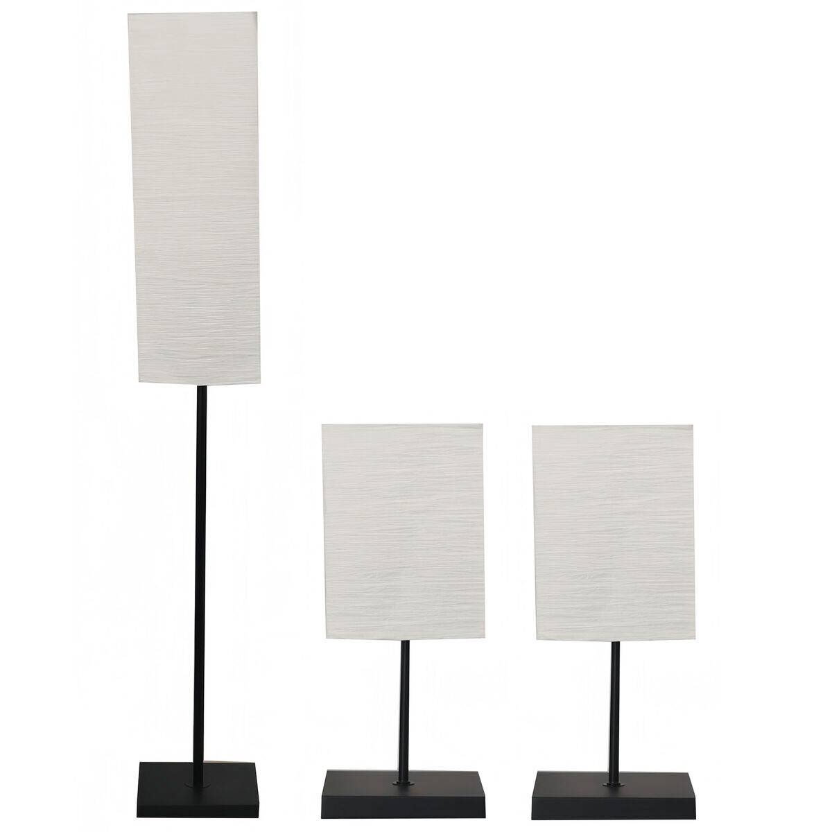 Lámpara de Pie Home ESPRIT Marrón (3 Piezas)