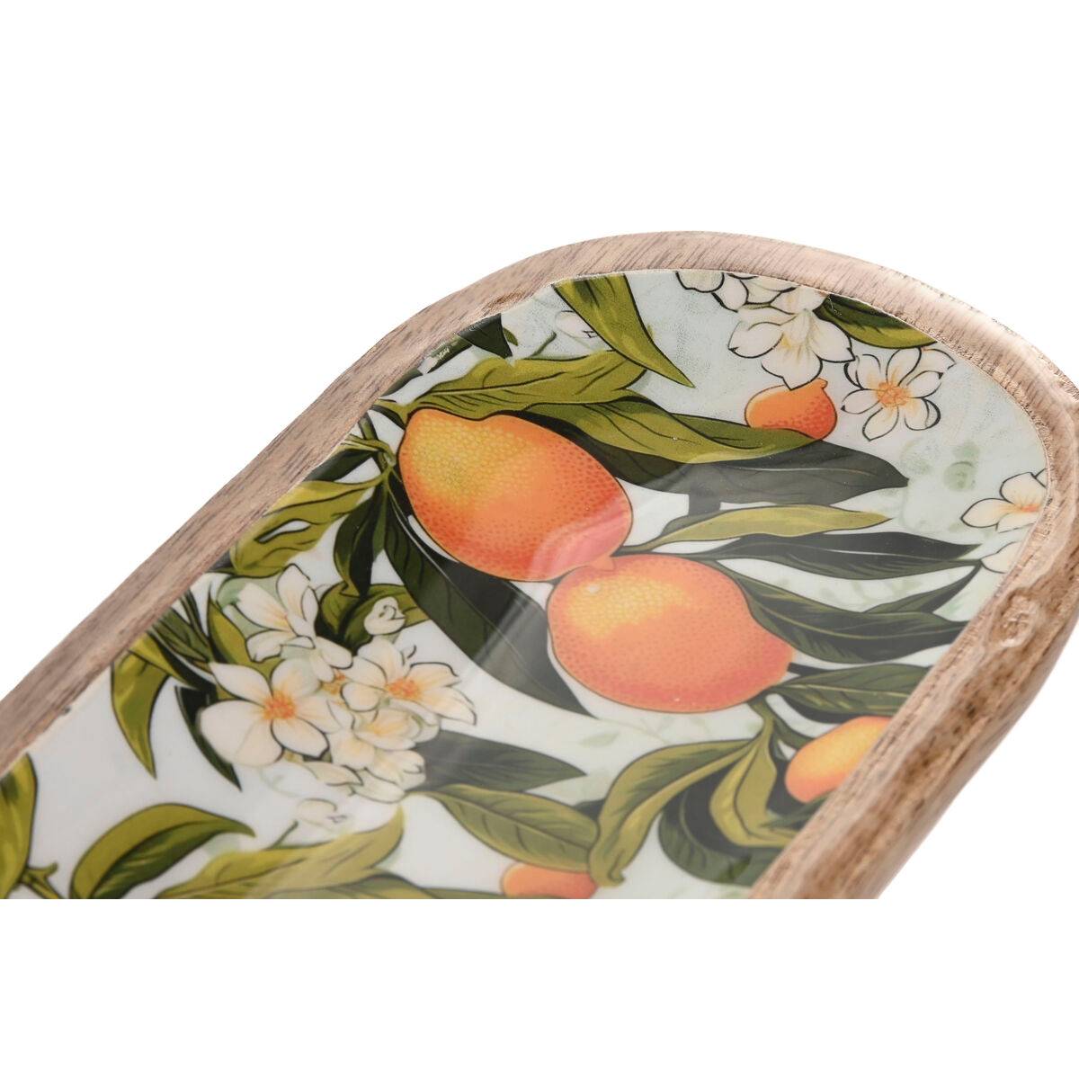 Bandeja de Aperitivos Home ESPRIT Multicolor Tropical