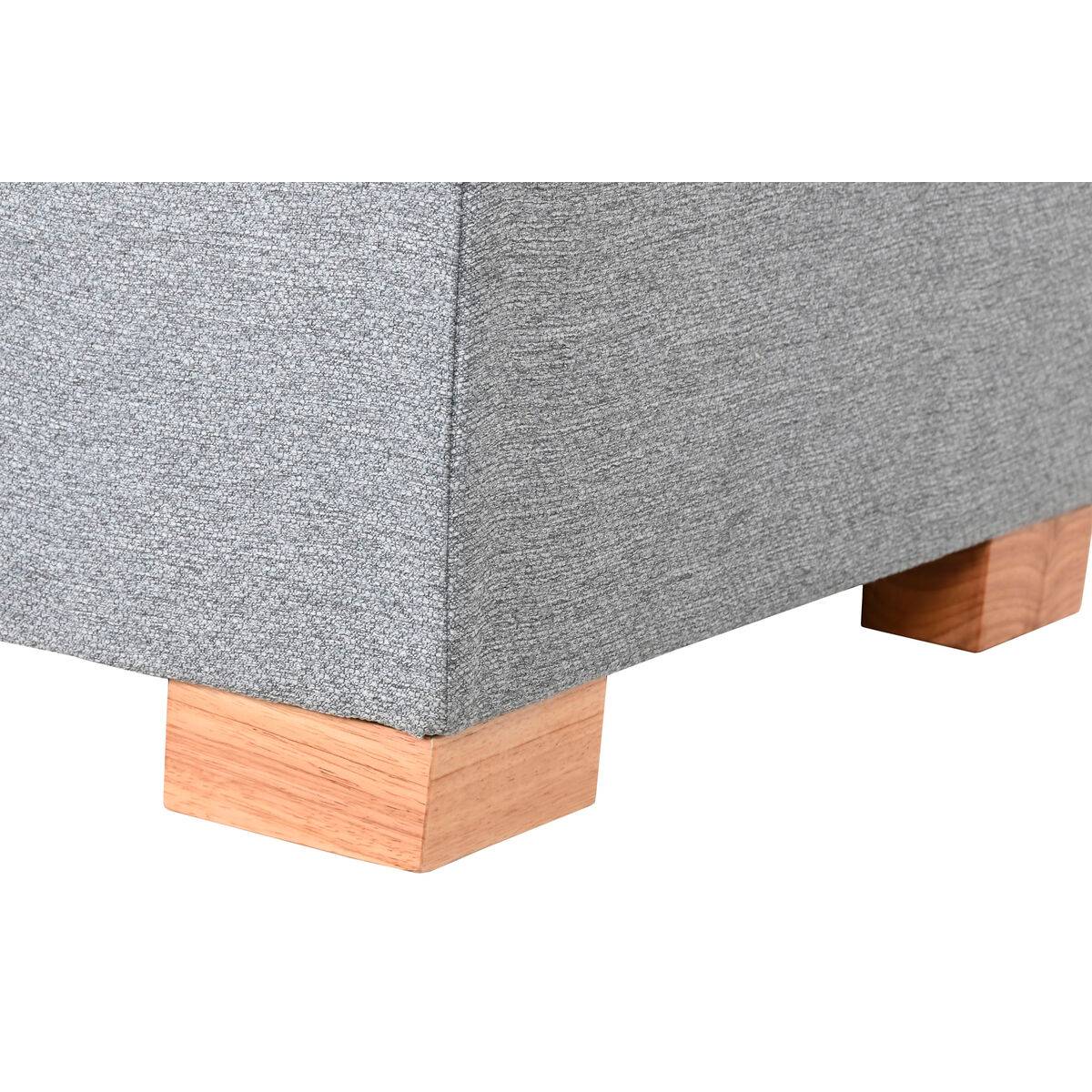 Reposapiés Home ESPRIT Gris claro Urbano 70 X 50 X 40 CM