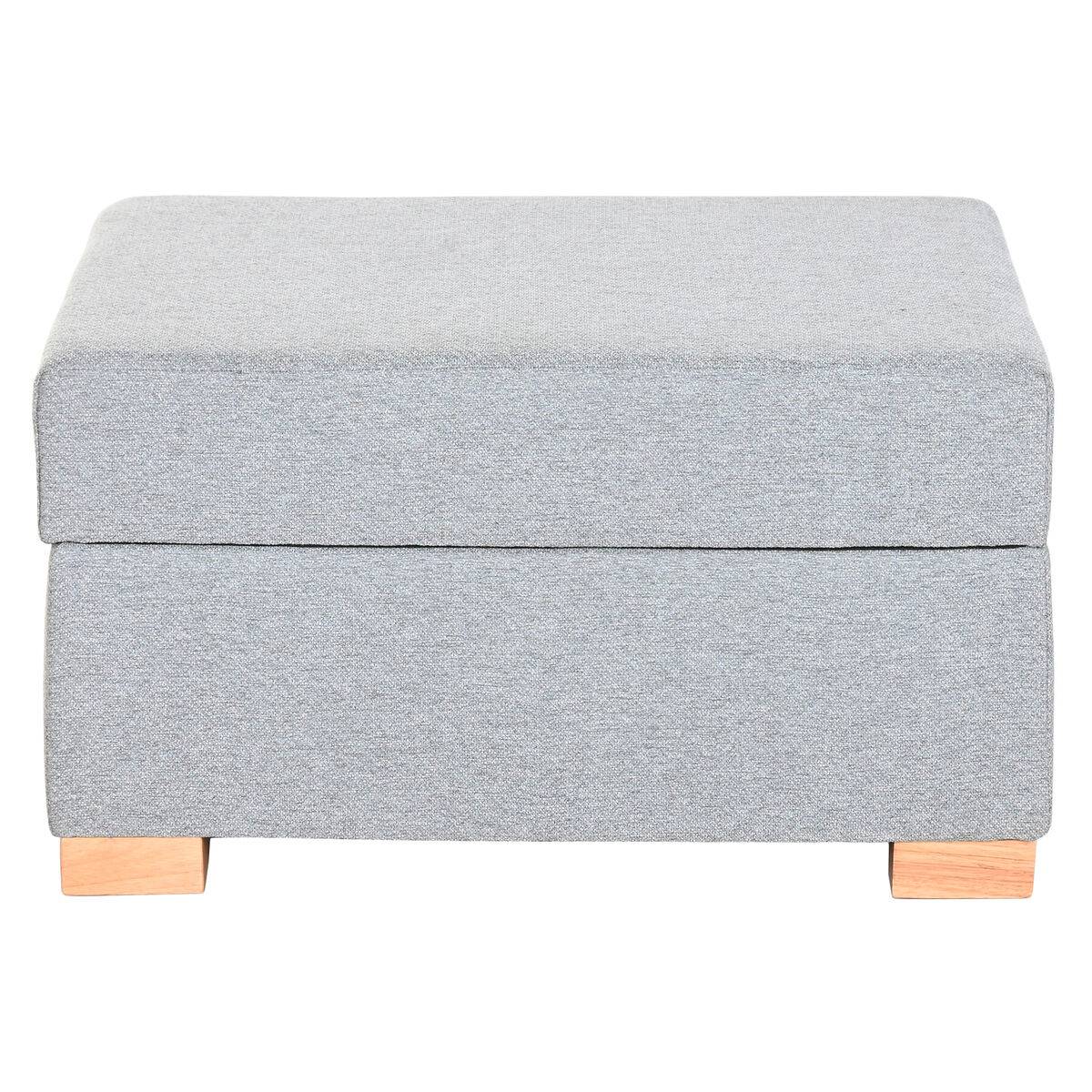 Reposapiés Home ESPRIT Gris claro Urbano 70 X 50 X 40 CM