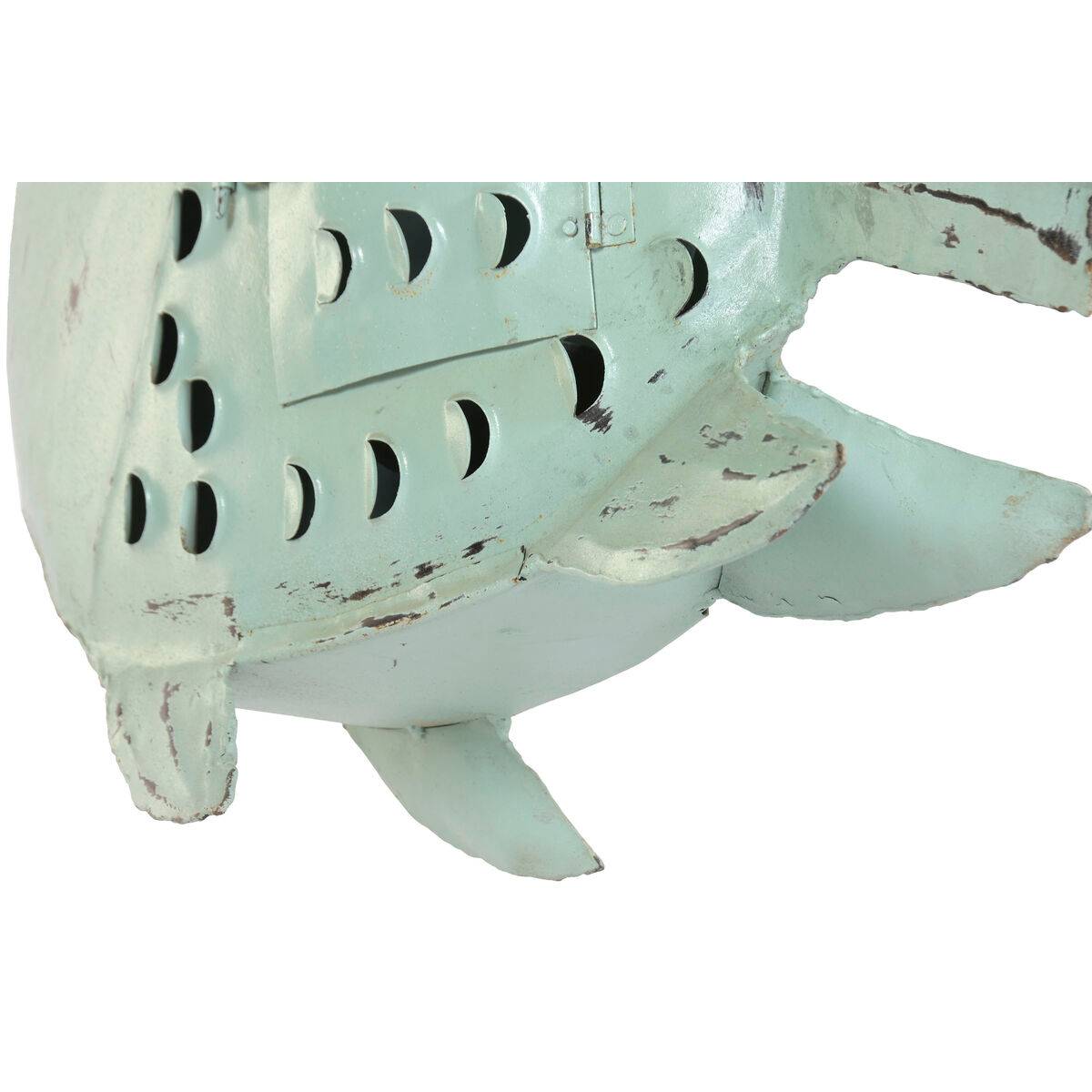 Figura Decorativa Home ESPRIT Azul Pez 80 X 12 X 60 cm
